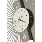 Iron Wall Clock Elegant Design Made in Italy - Aneto Viadurini