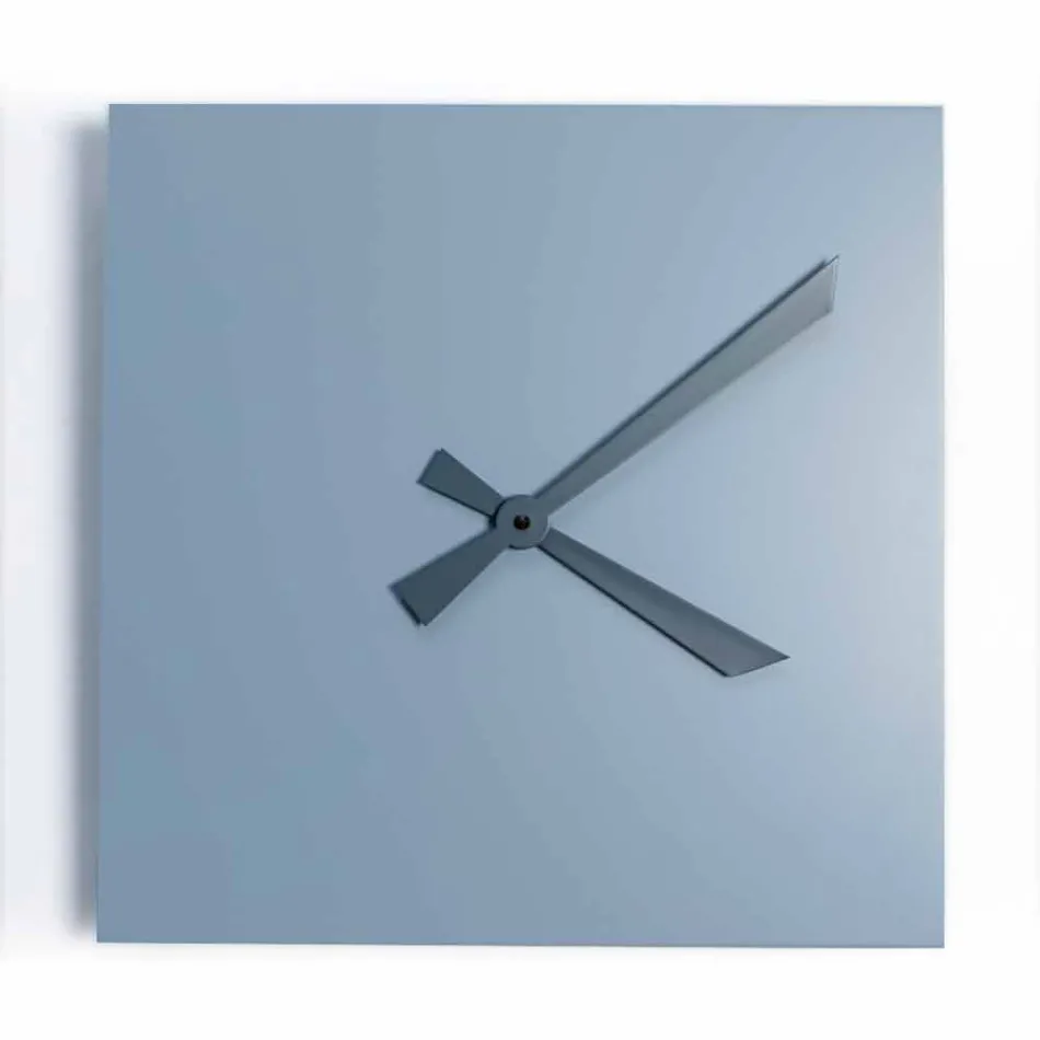 Industrial and Modern Italian Square Design Wall Clock - Titano Viadurini