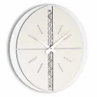 Round Wall Clock with PVC Support Made in Italy - Elisio Viadurini