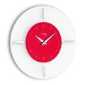 Round Aluminum Wall Clock Made in Italy Modern Design - Siria