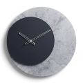 Elara 50cm Round Wall Clock in Printed Methacrylate Made in Italy
