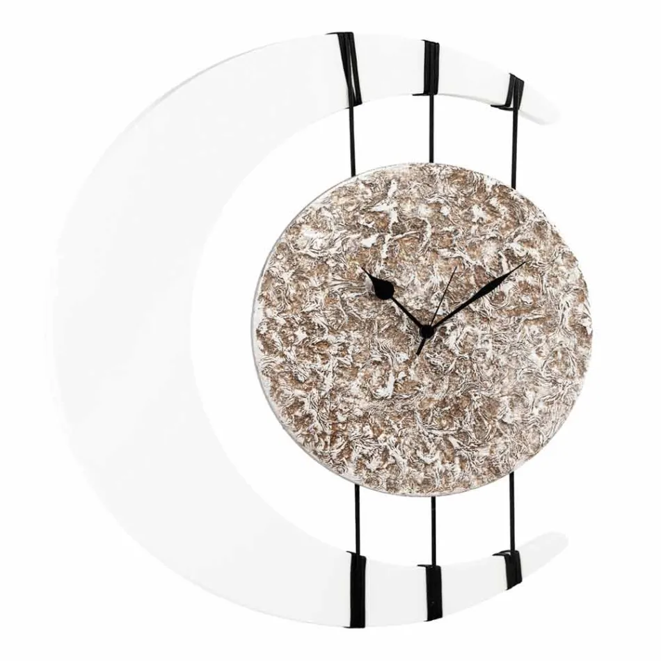 Wall clock suspended on design strings made in Italy Jilly Viadurini