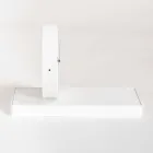 Swivel Table Clock with Steel Mirror Made in Italy - Meritorious Viadurini