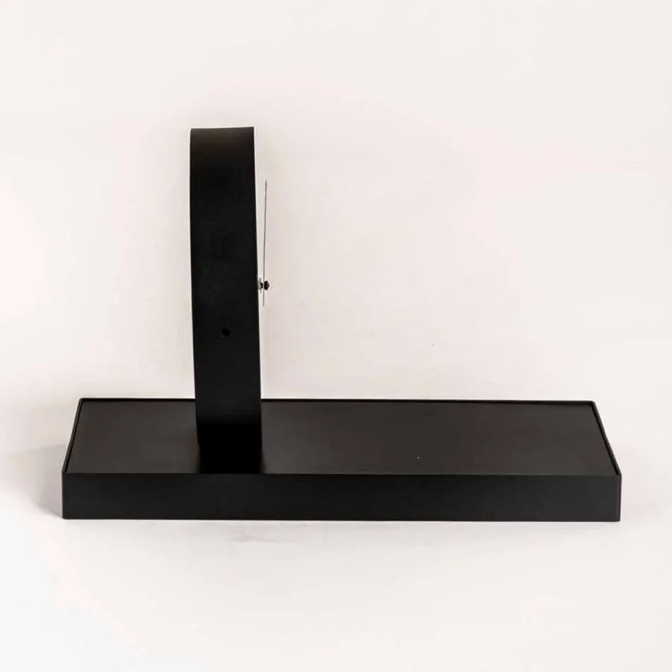 Swivel Table Clock with Steel Mirror Made in Italy - Meritorious Viadurini