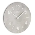 MDF Clock Coupled with Polypropylene Films Made in Italy - More Viadurini