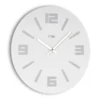 Clock in semi-foamed PVC and colored methacrylate Made in Italy - Common Viadurini
