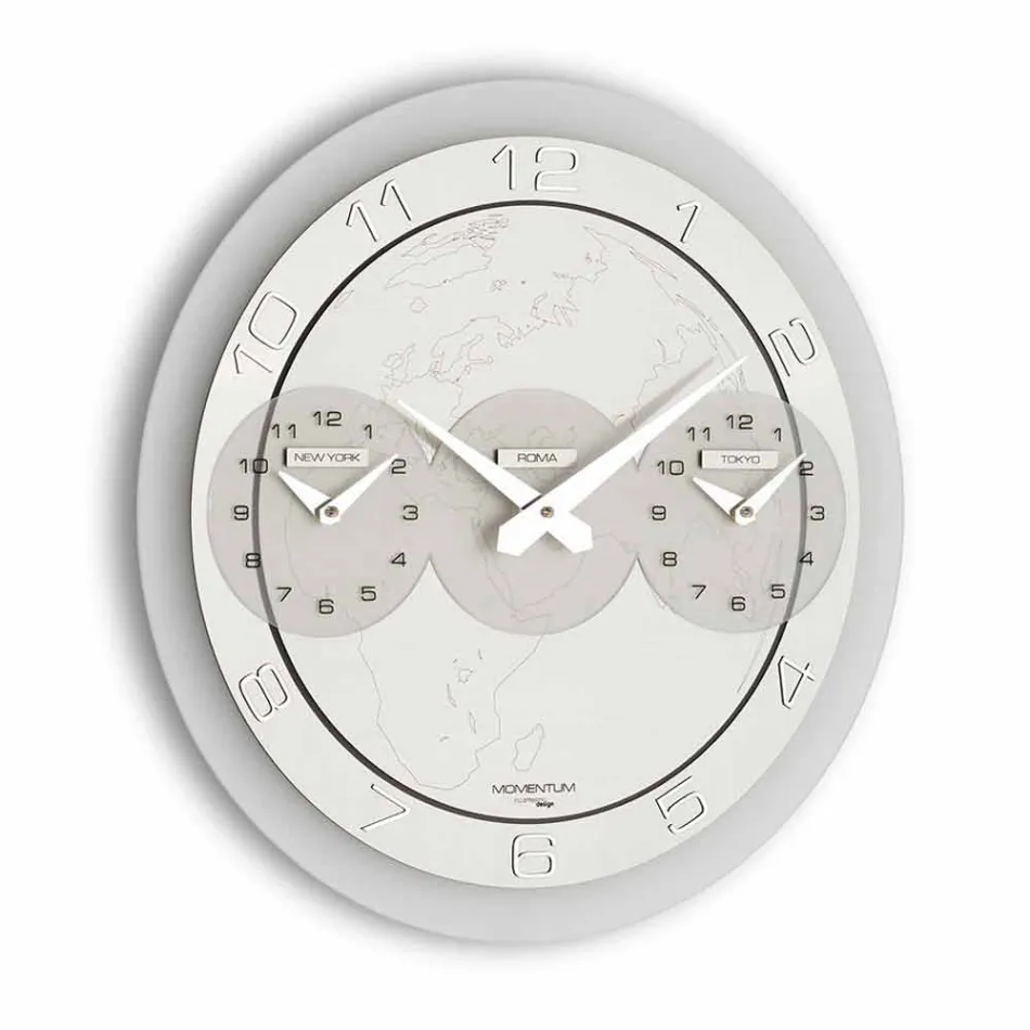 Contemporary wall clock Dininho Tris Viadurini