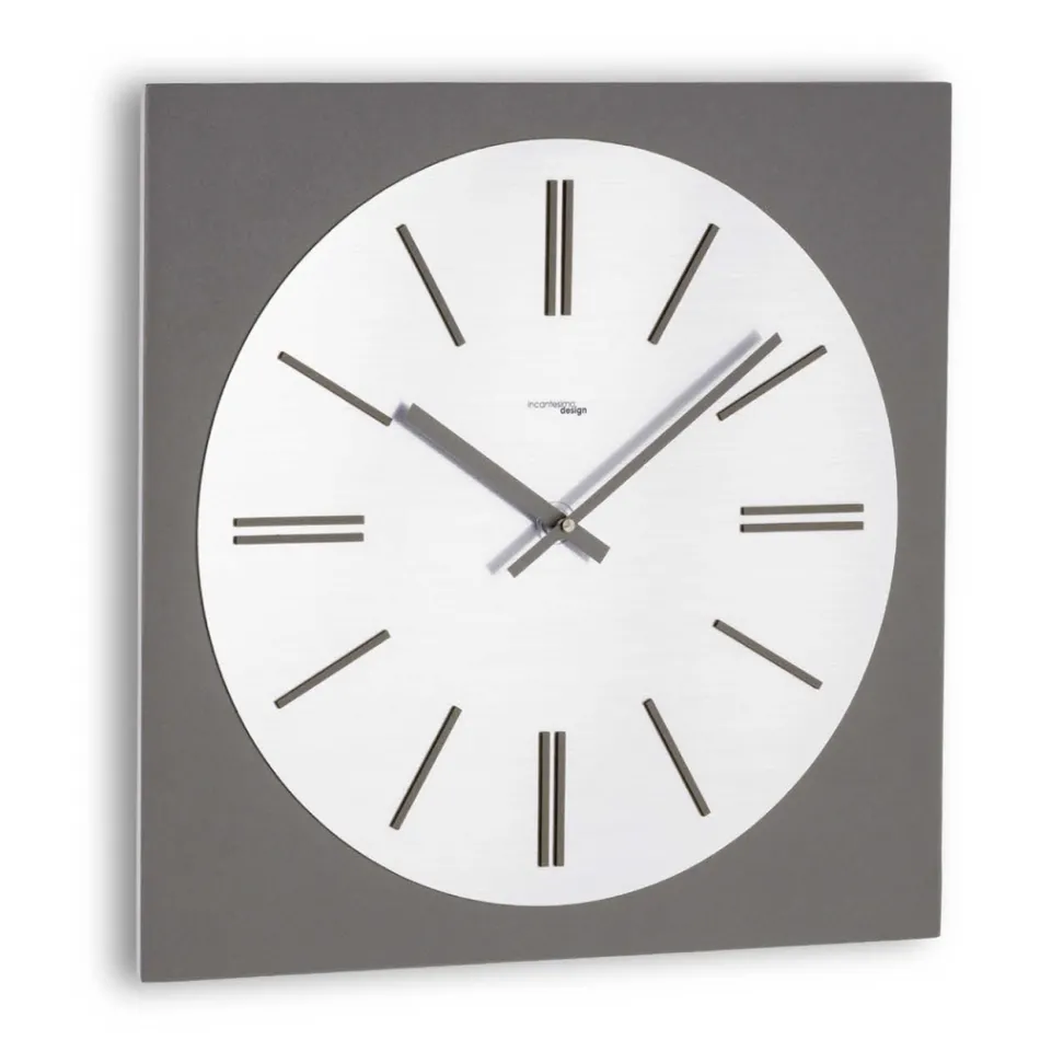 Wall Clock Cut with High-Tech Tools Made in Italy - Proud Viadurini