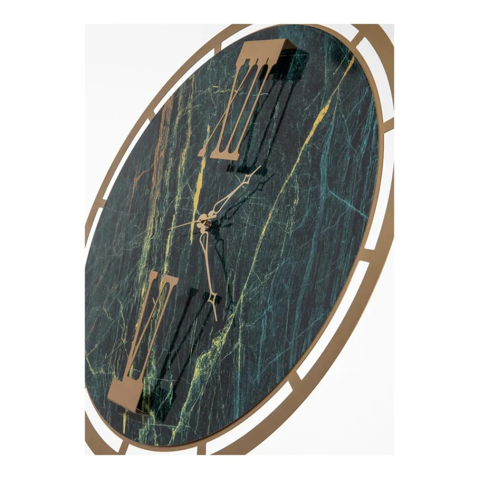 Clock Made of Iron with 3 Hands Made in Italy - Star Viadurini