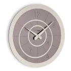 Round Clock in High Density Semi-Foamed PVC Made in Italy - Creative Viadurini