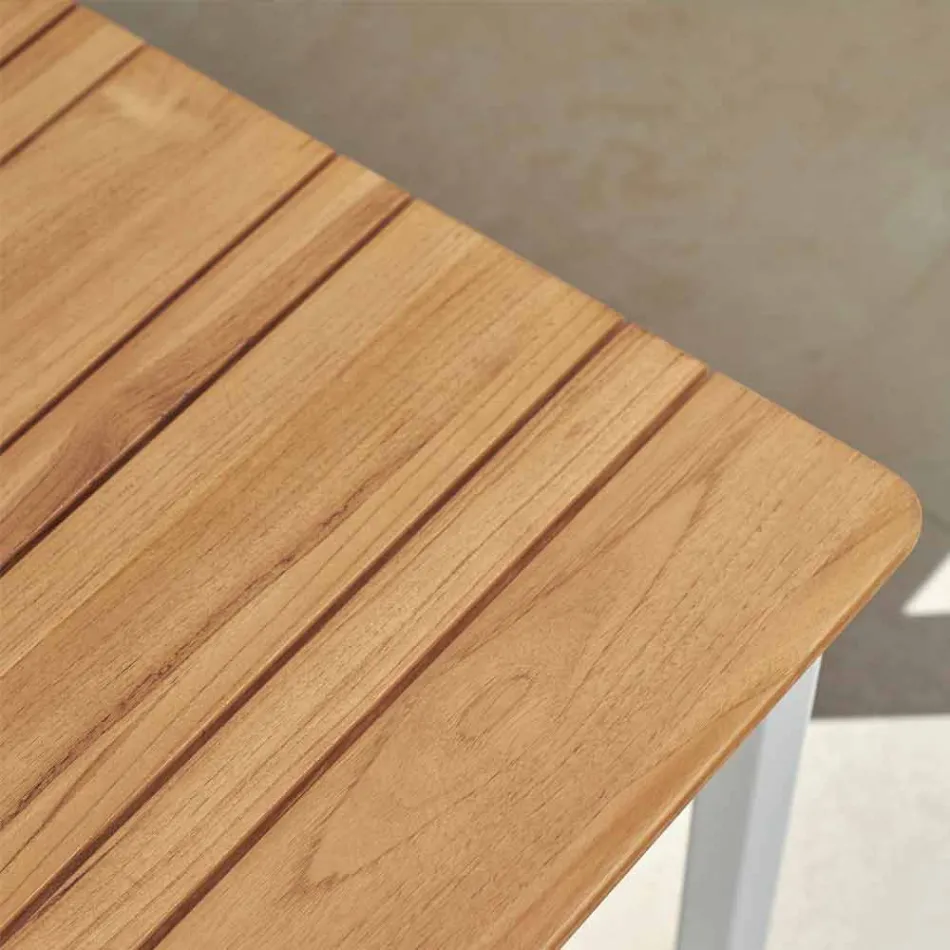 Varaschin System outdoor bench in design painted aluminum Viadurini