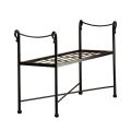Tubular Iron Bench in Different Finishes Made in Italy - Prague