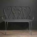 Garden Bench Made Entirely of Metal - Archive