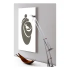 Panel Depicting the Laser Engraved Family Made in Italy - Chiaki Viadurini