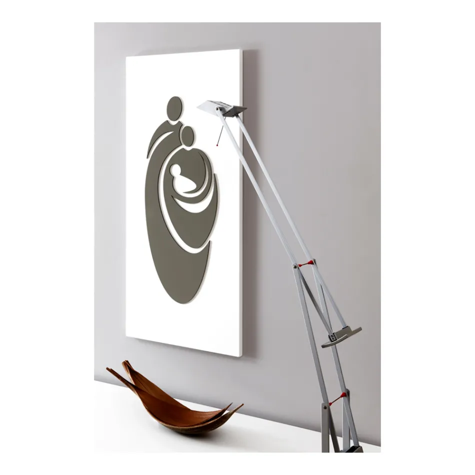 Panel Depicting the Laser Engraved Family Made in Italy - Chiaki Viadurini