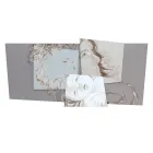 Panel with the Bethlehem Family Made in Laser Made in Italy - Paola Viadurini