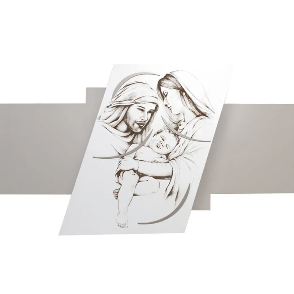 Panel with the Laser Engraved Family Made in Italy - Micky Viadurini