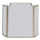 Spark Arrestor with Fine Black Mesh and Brass Made in Italy - Whale Viadurini