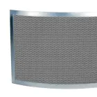 Spark Arrester with Black Mesh and Curved Steel Made in Italy - Sapphire Viadurini