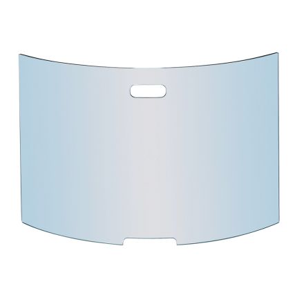 Curved Tempered Crystal Spark Arrester Made in Italy - Zafu Viadurini