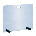 Tempered Crystal Spark Arrester and 4 Feet Made in Italy - Delfino Viadurini