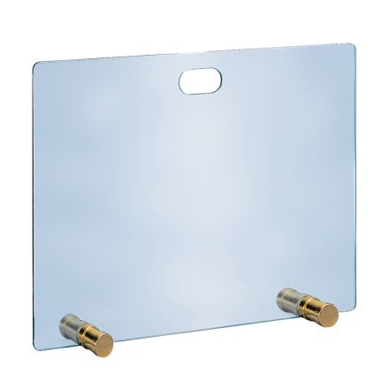 Tempered Crystal Spark Arrester and 4 Feet Made in Italy - Delfino Viadurini