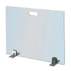 Spark Arrester in Tempered Crystal and Steel Feet Made in Italy - Volume Viadurini