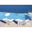 Fabric Parasol with Aluminum Structure - Emma Sunscreen by Varaschin Viadurini