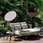 Fabric Parasol with Aluminum Structure - Emma Sunscreen by Varaschin Viadurini