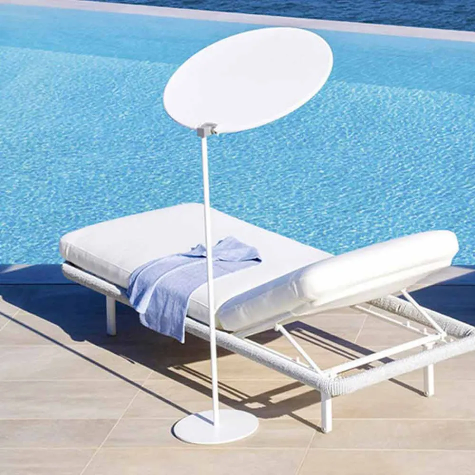 Fabric Parasol with Aluminum Structure - Emma Sunscreen by Varaschin Viadurini