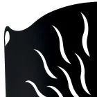 Curved Stove Guard with 2 Metal Doors Made in Italy - Duck Viadurini