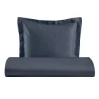 100% Cotton Satin Duvet Cover Set with 1 Pillowcase Made in Italy - Fluffy Viadurini