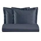 100% Cotton Satin Duvet Cover Set with 2 Pillow Cases Made in Italy - Fluffy Viadurini
