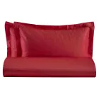 Double Duvet Cover Set in 100% Cotton Satin Made in Italy - Fluffy Viadurini