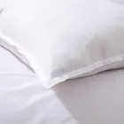 Double Duvet Cover Set in Pure Garment-Dyed Cotton with 2 Pillow Cases - Delicacy Viadurini