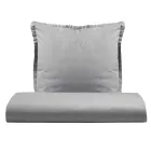 Single Duvet Cover Set in Pure Garment-Dyed Cotton with 1 Pillowcase - Delicacy Viadurini