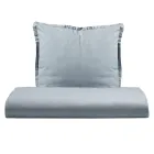 Single Duvet Cover Set in Pure Garment-Dyed Cotton with 1 Pillowcase - Delicacy Viadurini
