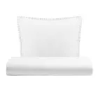 Single Duvet Cover Set in Pure Garment-Dyed Cotton with 1 Pillowcase - Delicacy Viadurini