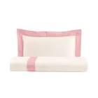Single and a Half Square Duvet Cover Set in 100% Cotton and 10% Cotton Satin - Detail Viadurini