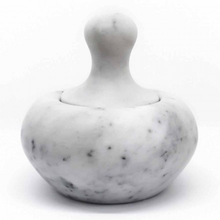 Nutcracker Pestle in Carrara White Marble Made in Italy - Cullio Viadurini