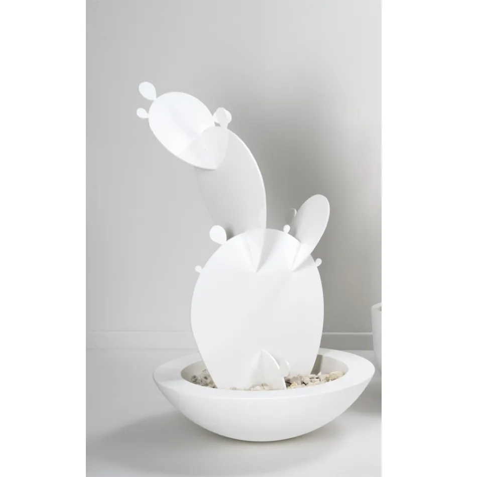 Decorated Fig Plant in Colored Recyclable Design Plexiglass - Kakta Viadurini