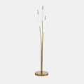 3 Lights Floor Lamp in Brass and Glass Modern Elegant Design - Typha by Il Fanale