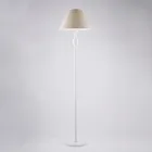 Wooden and Iron Floor Lamp and Lampshade Made in Italy for Interior Decorating - Tuscany Viadurini