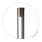 Modern Metal Floor Lamp with Double Lighting Made in Italy - Roman Viadurini