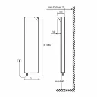 Modern Design Electric Radiant Plate up to 1000 W - Book Viadurini