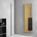 Vertical Radiant Plate in Gold Modern Design Fine up to 595 W - Ice