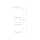 Mixed Carbon Steel Heating Plate Made in Italy - Candied Viadurini