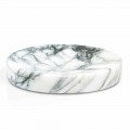 Bathroom soap dish in Paonazzo marble Modern Made in Italy - Argos