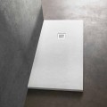 Modern Shower Tray 160x70 in Resin Stone Effect Finish - Domio