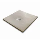 Modern Square Shower Tray 90x90 in Stone Effect Resin - Domio Viadurini
